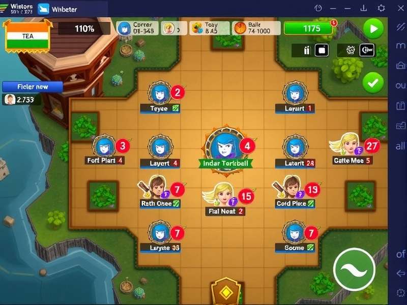 Tea Conquest Hero Strategy Interface